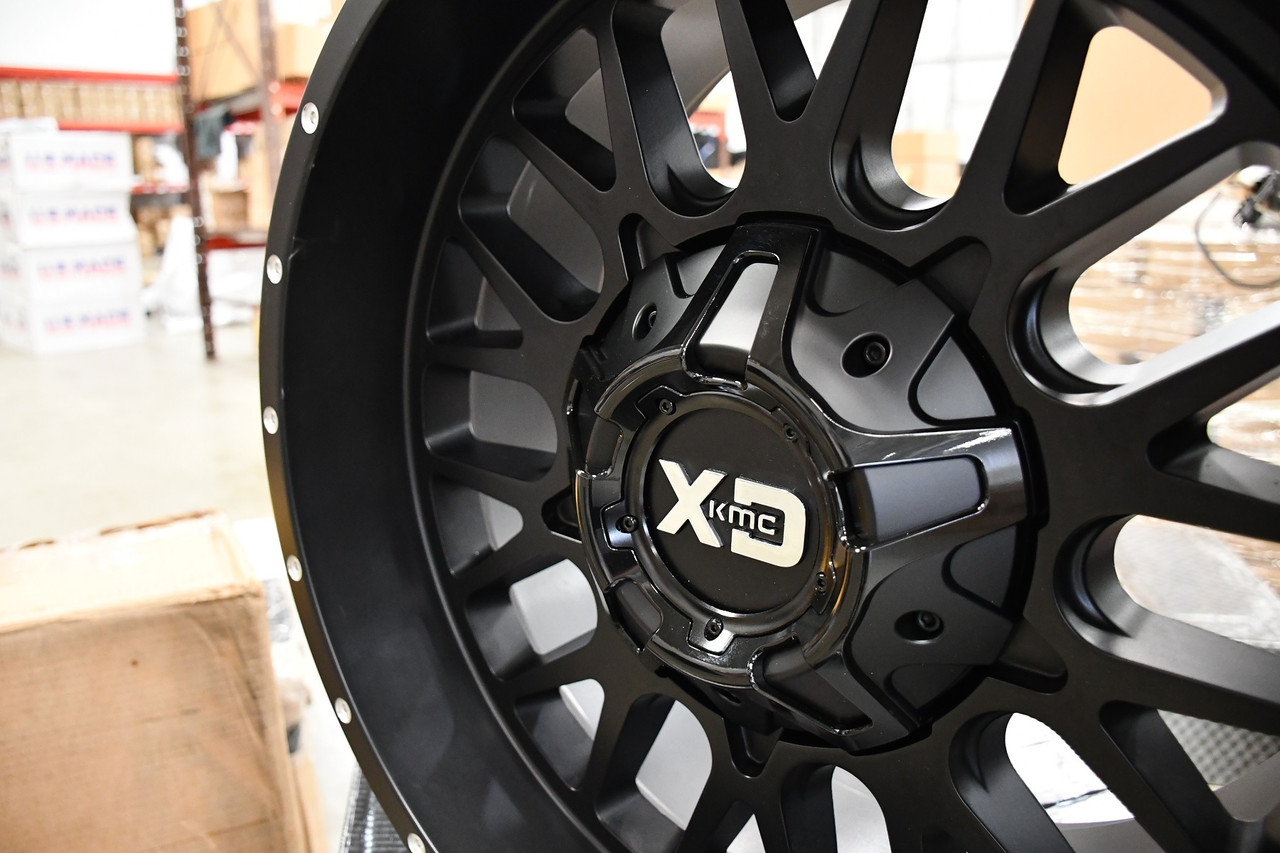 20x10.0 Satin Black XD Wheel XD84221035718N | A2i Wheel and Tire
