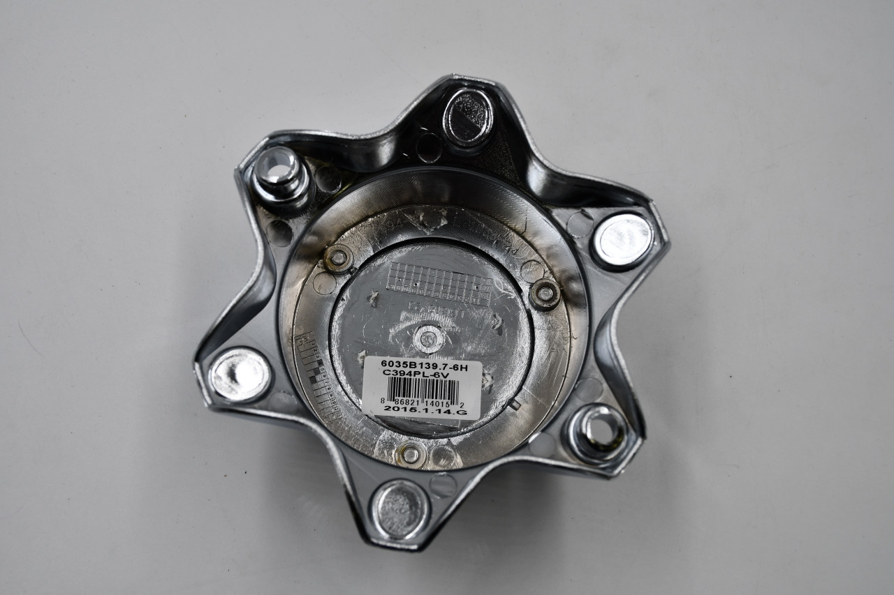 Vision Chrome Wheel Center Cap Hub Cap C394PL-6V(NL) 5.75" Vision 6 Lug Bolt on No logo