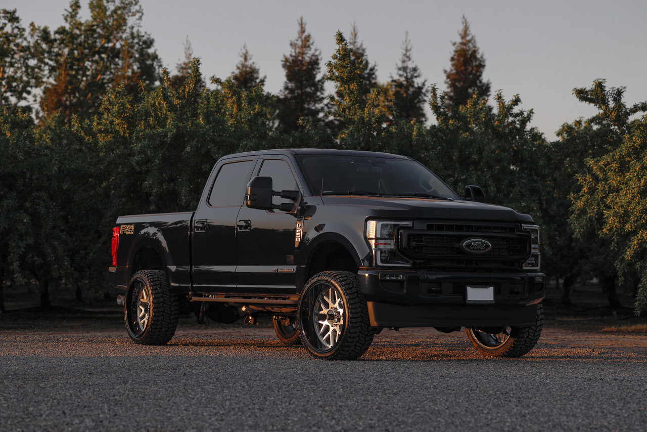 Set 4 XD XD849 Grenade 2 24x12 8x170 Brushed Milled Gloss Black Wheels 24" -44mm Set 4 XD XD849 Grenade 2 24x12 8x170 Brushed Milled Gloss Black Wheels 24" -44mm