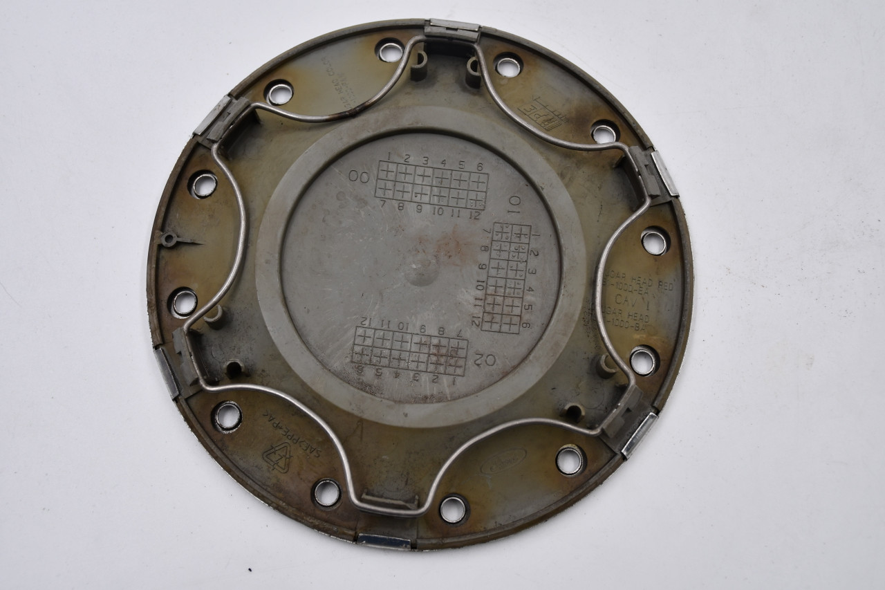 Mercury Machined/Red Logo Wheel Center Cap Hub Cap 1S81-1000-EA 6.125" OEM Mercury Cougar '00-'03 Red Center