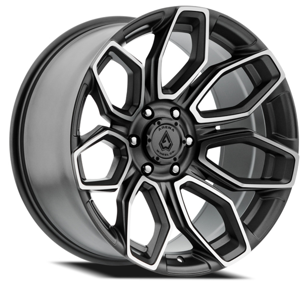 Set 4 20" Arena Cobra 20x9 5x5 0mm Texture Gun Metal Machine Clear Coat Wheels