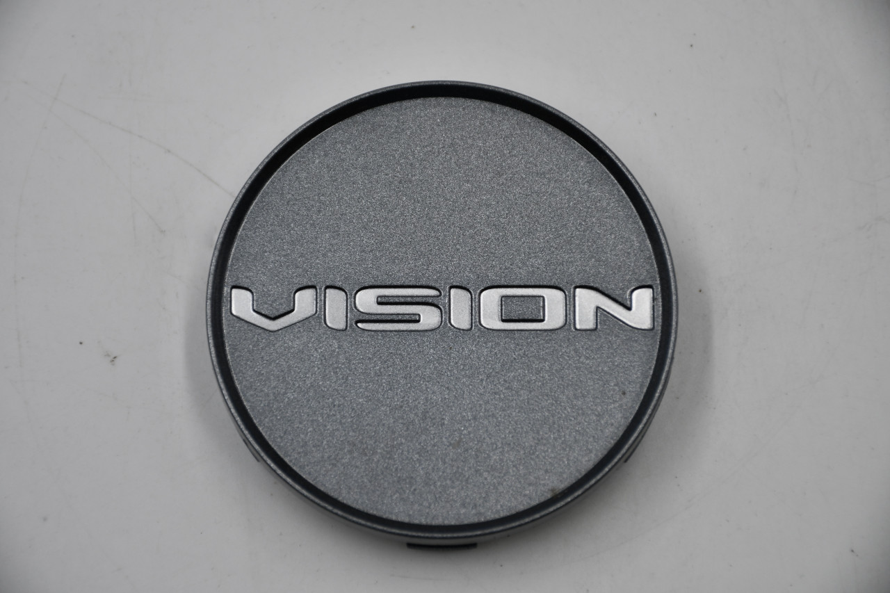 Vision Silver Wheel Center Cap Hub Cap C-473GM 2.50" Aftermarket Vision
