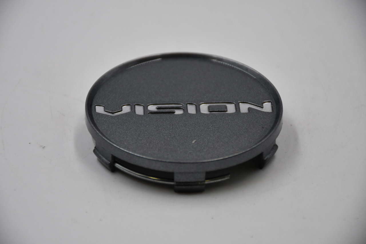 Vision Silver Wheel Center Cap Hub Cap C-473GM 2.50" Aftermarket Vision