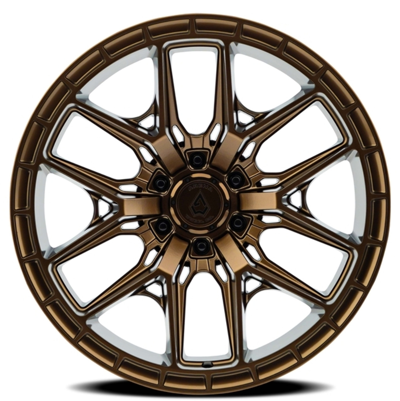 20" Arena Battle 20x9 6x5.5 1mm Smoked Bronze Tint Clear Wheel For Chevy GMC Ram