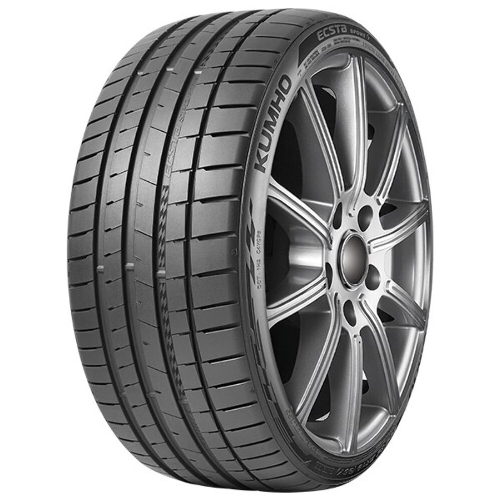 Set 4 225/40R19XL Kumho Tires Ecsta Sport S PS72 Radial Tires 2254019 Ultra High Performance 93(Y)