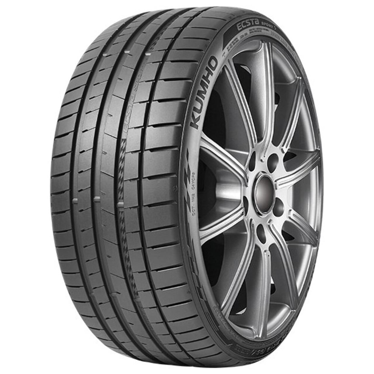 Set 4 265/35R20XL Kumho Tires Ecsta Sport S PS72 Radial Tires 2653520 Ultra High Performance 99(Y)