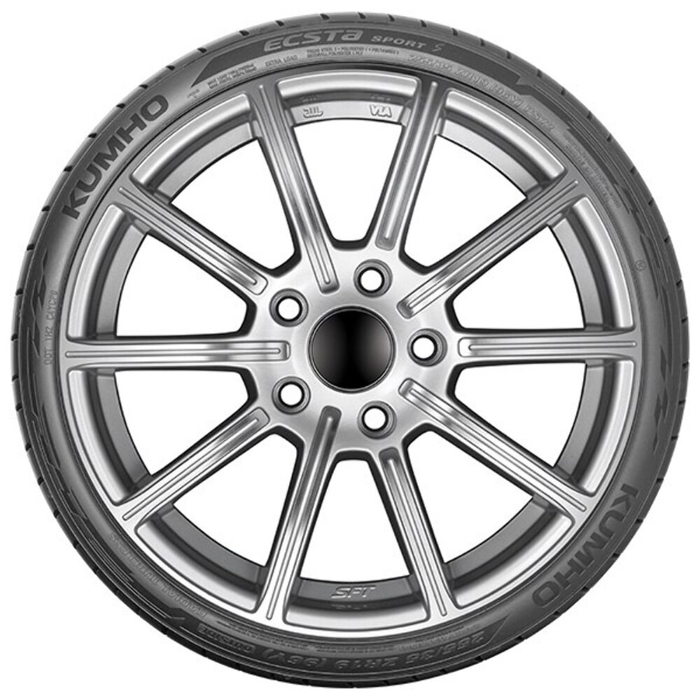 Set 4 265/30R20XL Kumho Tires Ecsta Sport S PS72 Radial Tires 2653020 Ultra High Performance 94(Y)