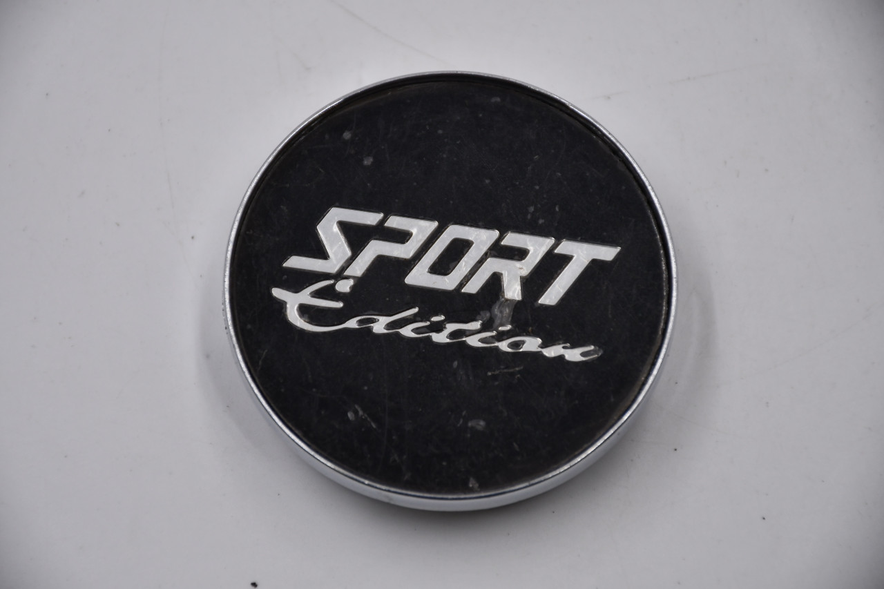 Sport Edition Chrome/Black Wheel Center Cap Hub Cap C-187-1(SE) 2.375" Sport Edition Snap in