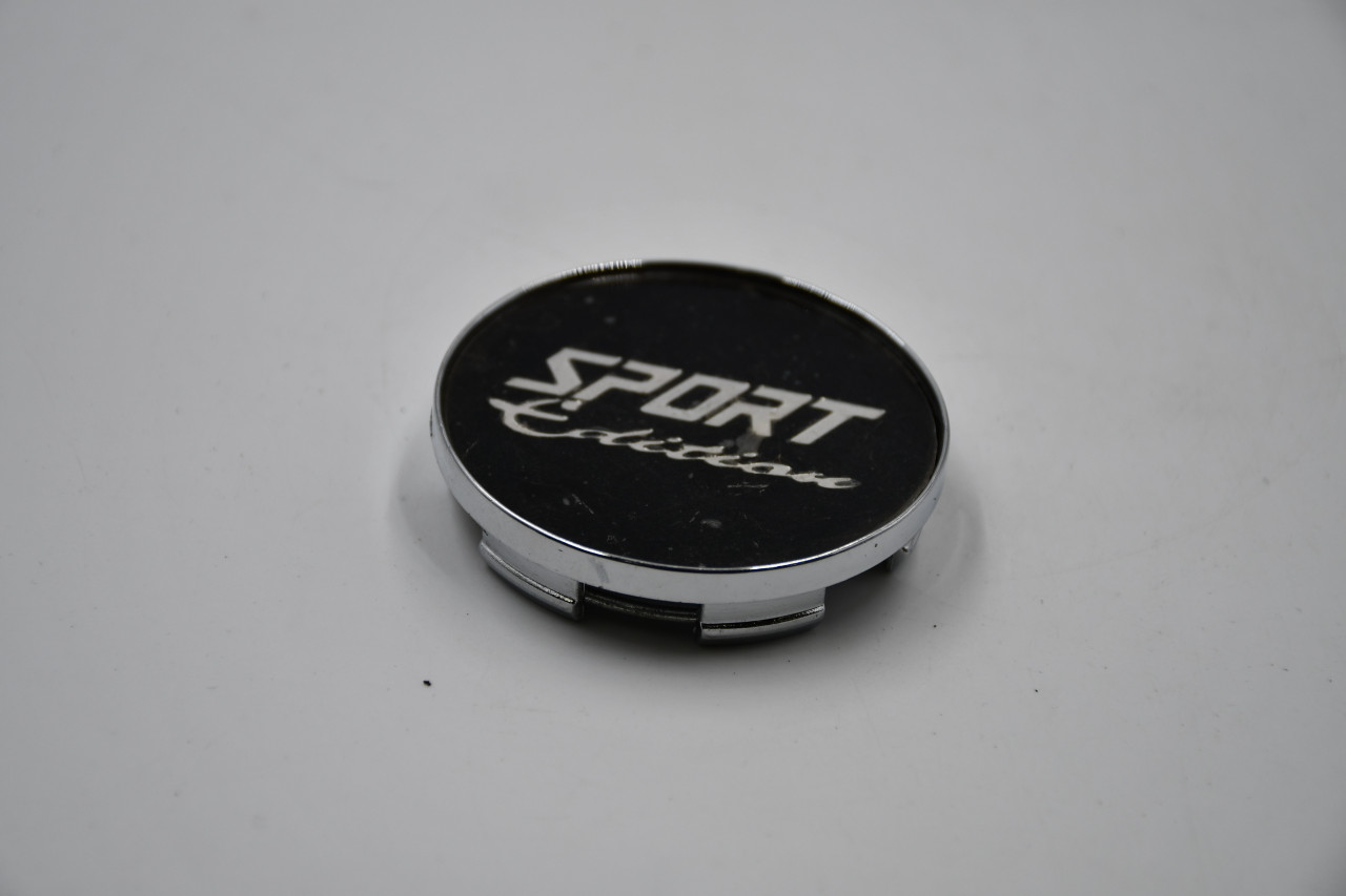 Sport Edition Chrome/Black Wheel Center Cap Hub Cap C-187-1(SE) 2.375" Sport Edition Snap in