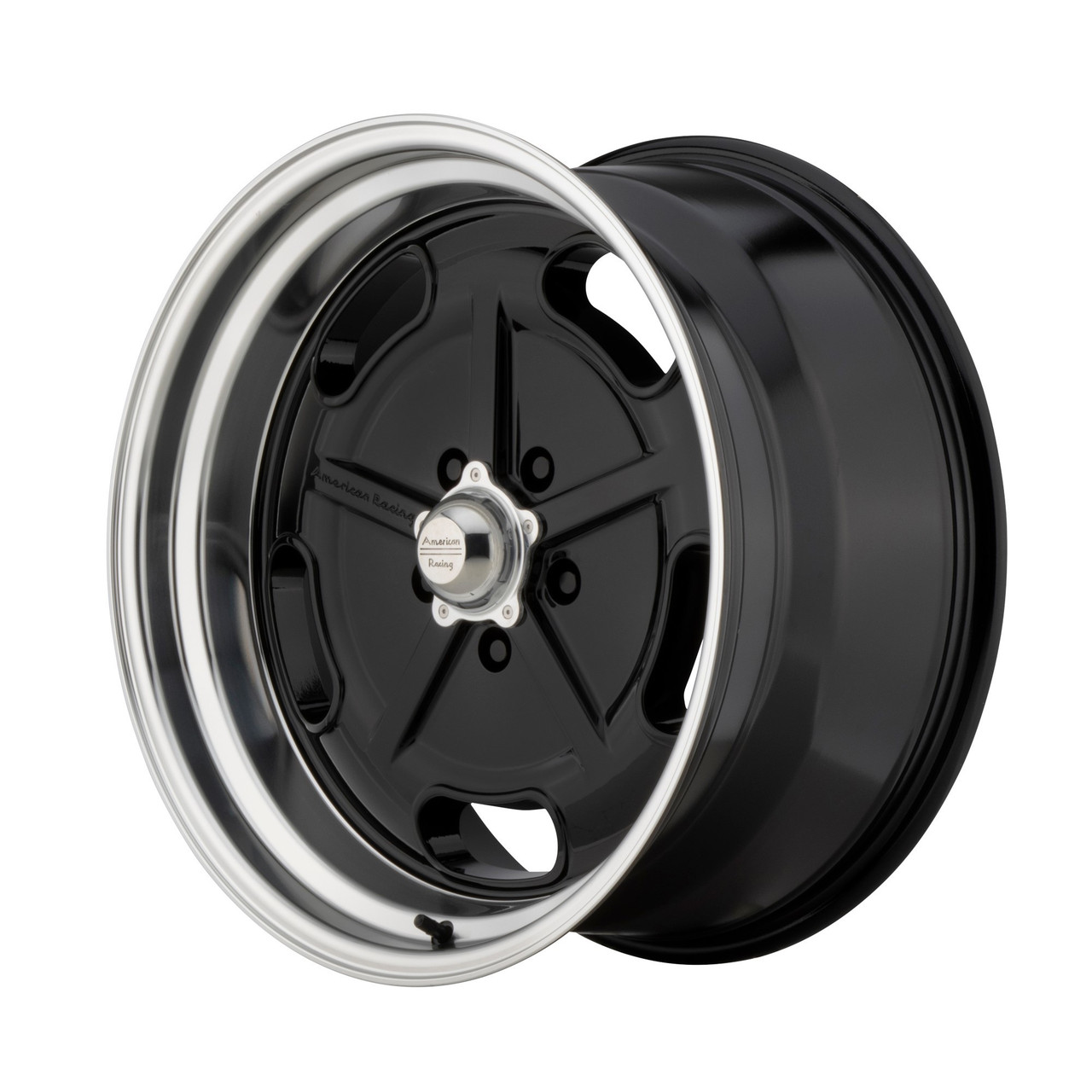 American Racing Vintage VN511 Salt Flat 22x8.5 5x4.75 Black Diamond Rim 22" 0mm