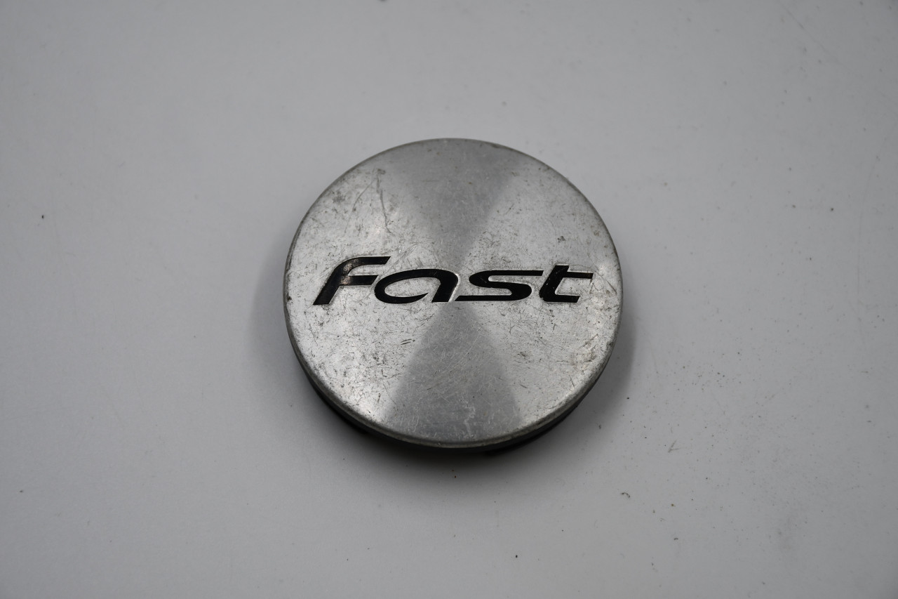 Fast Machined/Black Lettering Wheel Center Cap Hub Cap (F)001 2.375" Fast Snap in