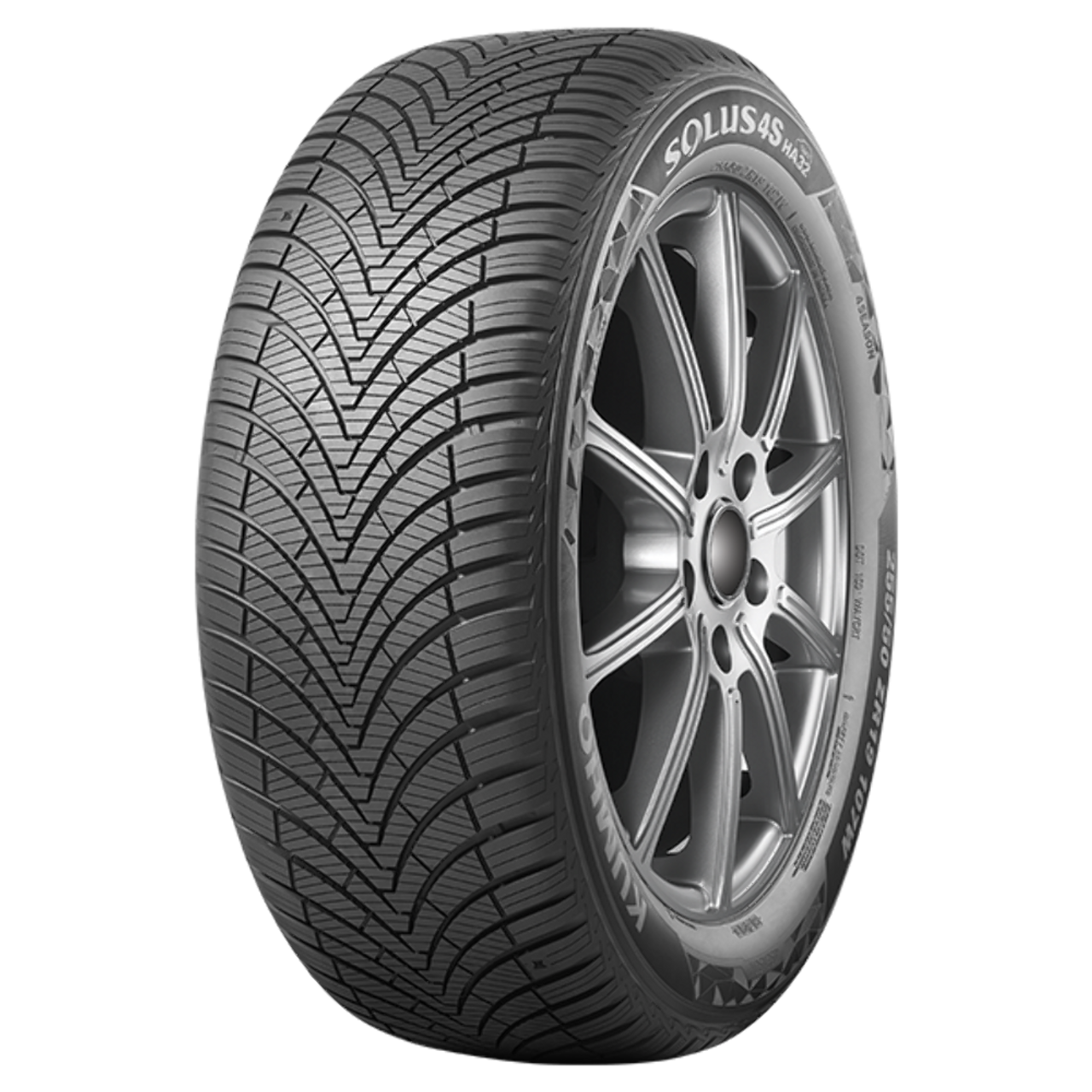 235/55R18 Kumho Tires Solus HA32 Radial Tire 2355518 Standard Touring 104V