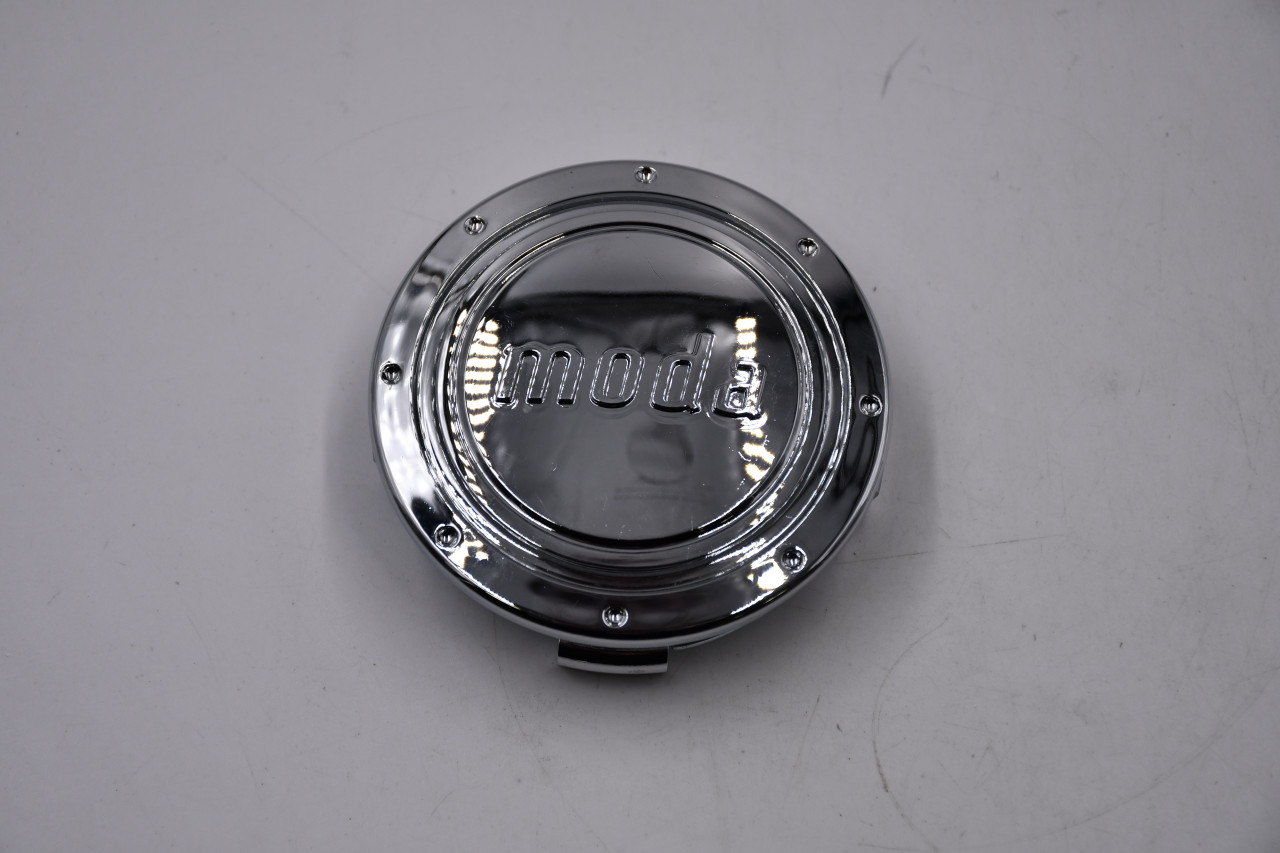 Moda Chrome Wheel Center Cap Hub Cap MP0074C 3" Moda Snap In