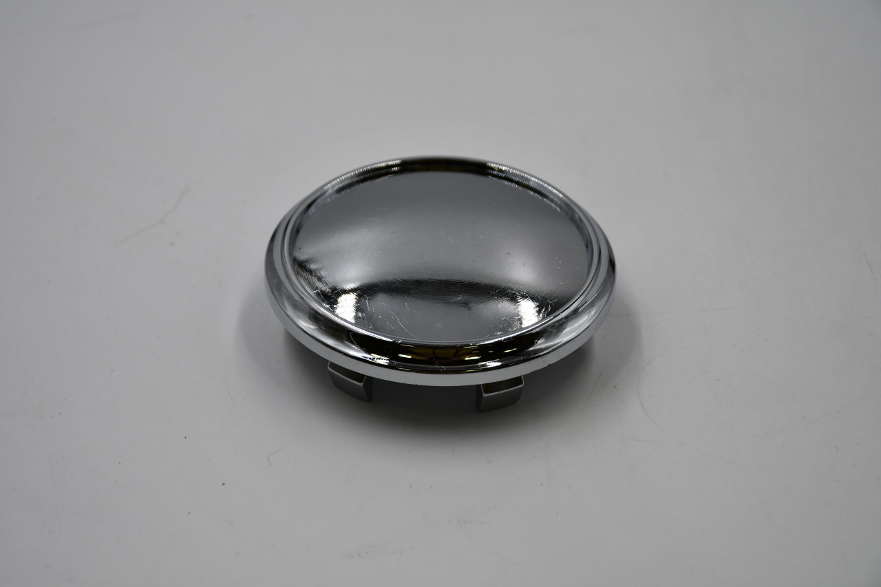 Blank Aftermarket Chrome Wheel Center Cap Hub Cap C.446F-170 3" Blank Aftermarket No logo Snap in