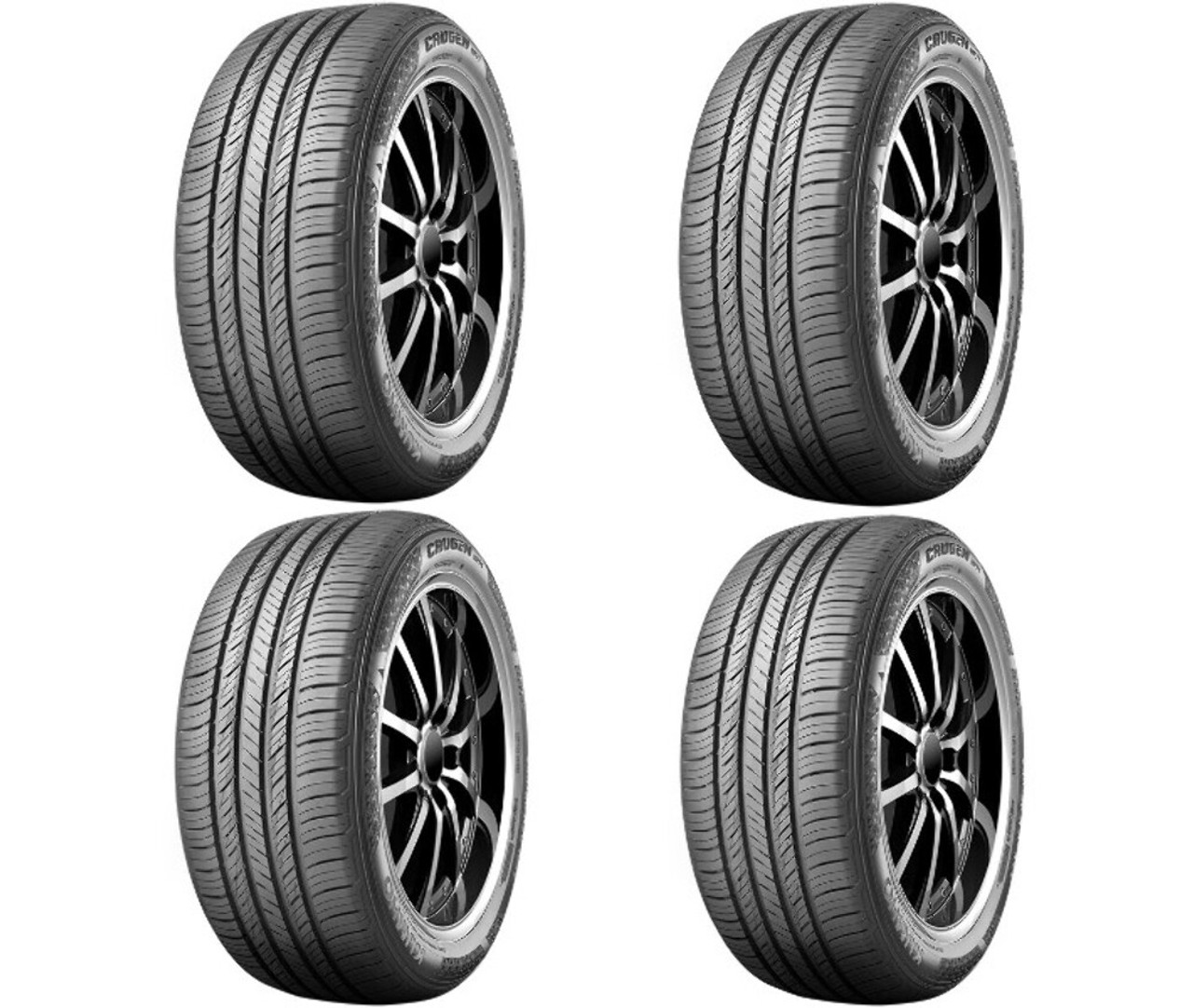 Set 4 265/45R20XL Kumho Tires Crugen HP71 Radial Tires 2654520 Premium Touring 108W