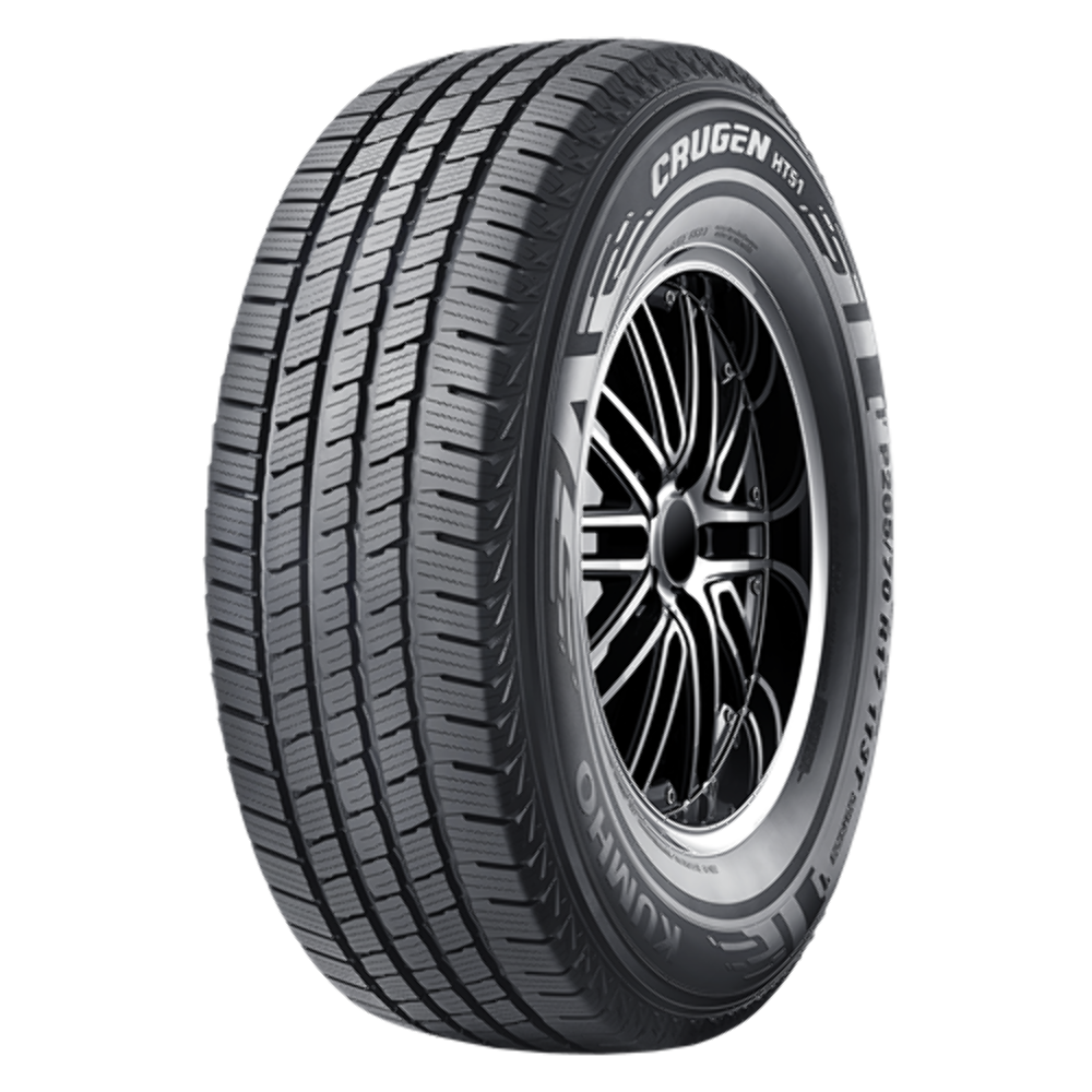 Set 4 265/65R17 Kumho Tires Crugen HT51 Radial Tires 2656517 Standard Touring 112T
