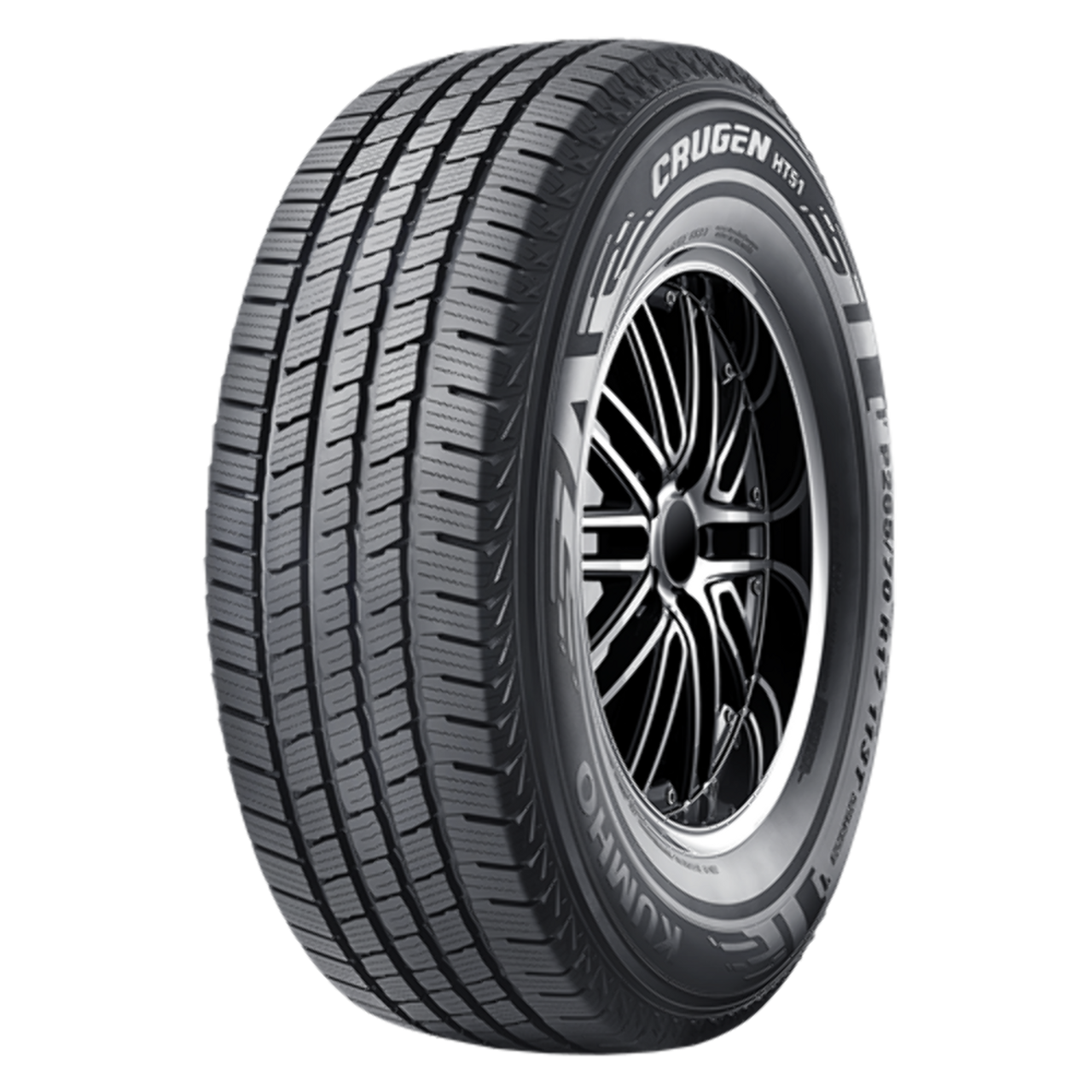 Set 4 LT245/75R16/10 Kumho Tires Crugen HT51 Radial Tires 2457516 Standard Touring 120/116Q