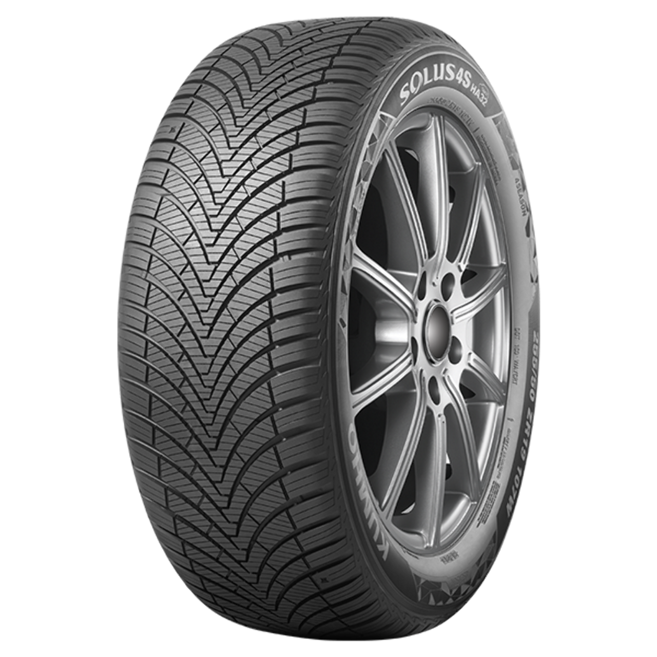 Set 4 185/65R15 Kumho Tires Solus HA32 Radial Tires 1856515 Standard Touring 88H