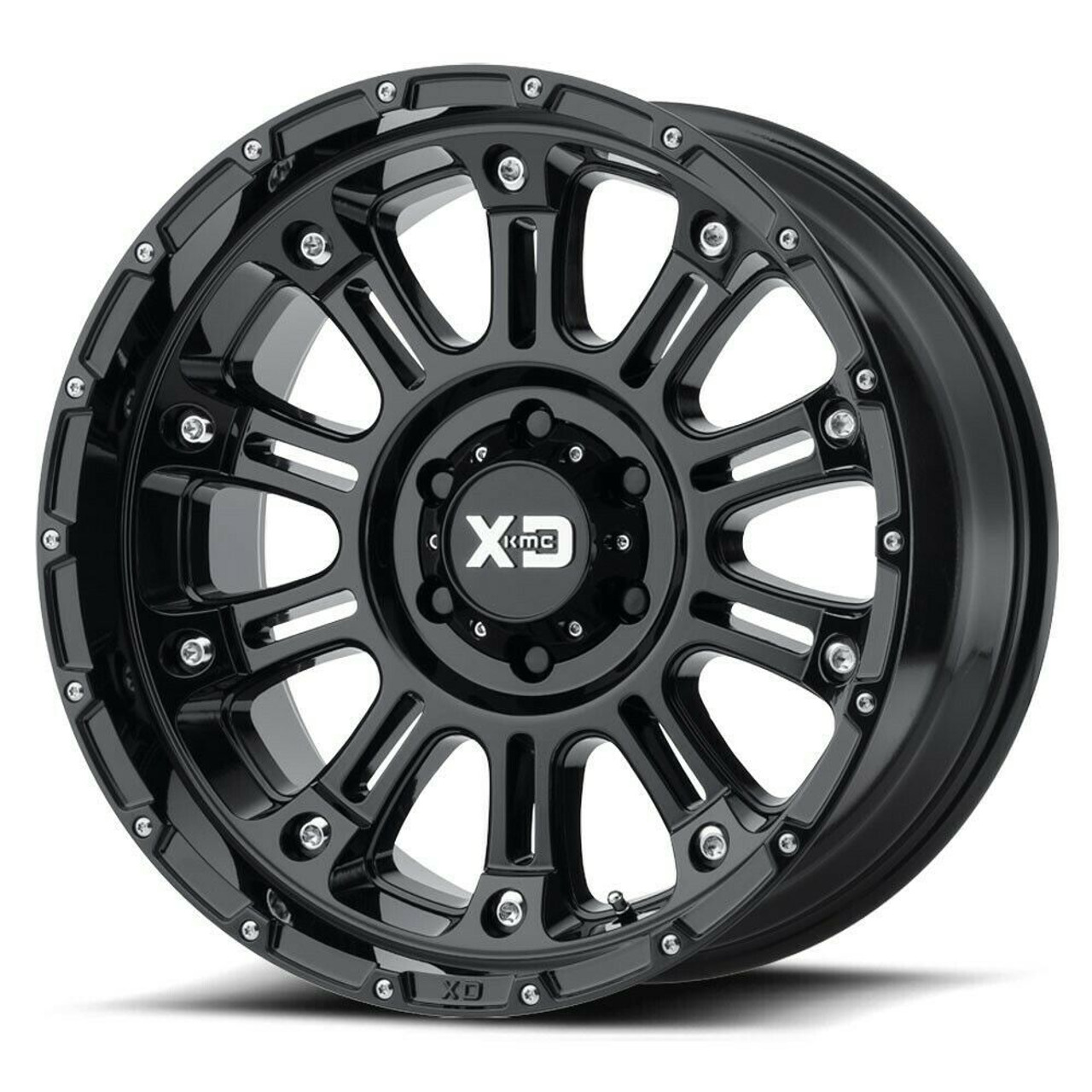 XD XD829 Hoss II 20x9 6x135 Gloss Black Wheel 20" 0mm Rim