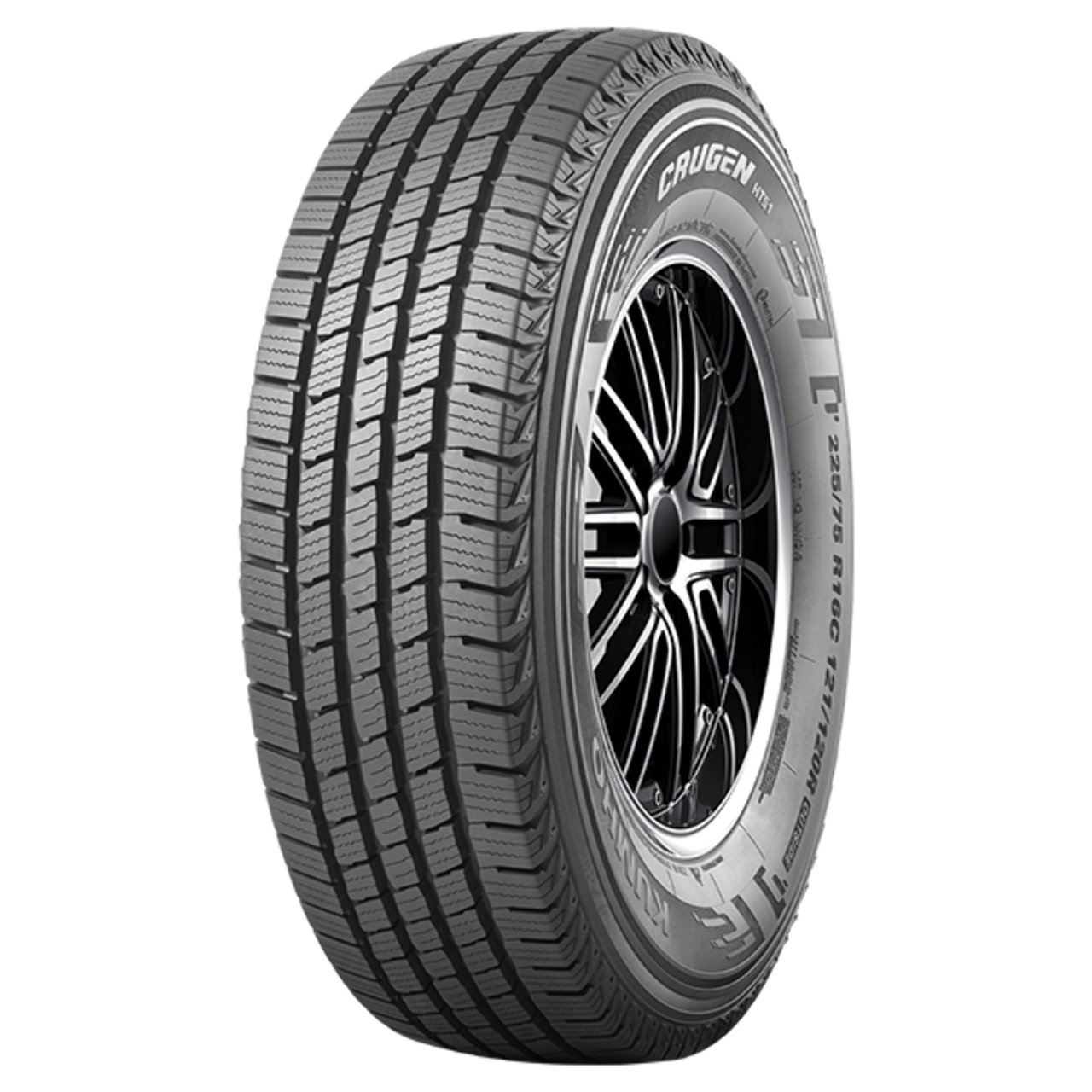 235/65R16C Kumho Tires Crugen HT51C Radial Tire 2356516 Highway Commercial 121/120R