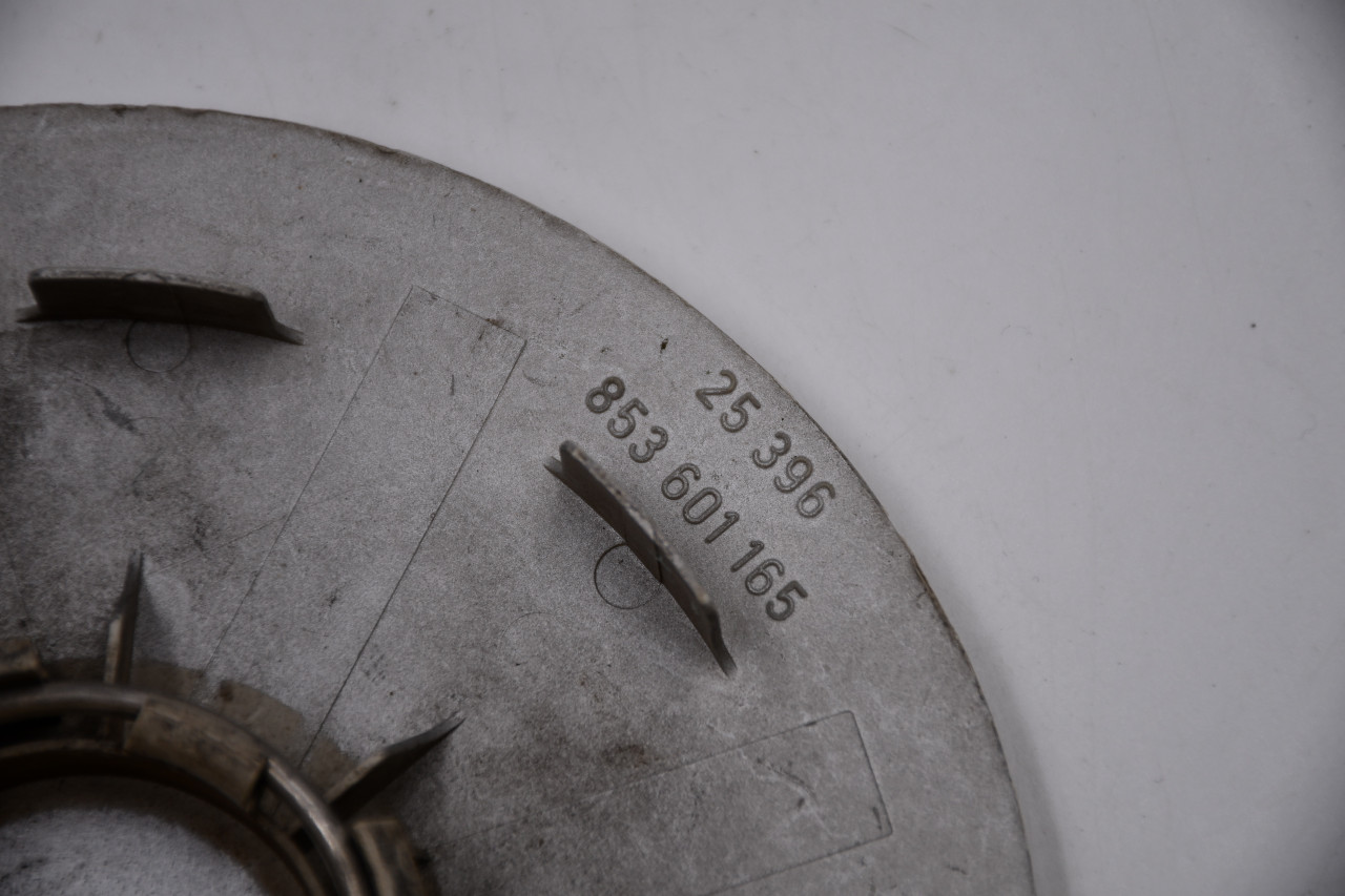 Audi White Wheel Center Cap Hub Cap 853-601-165(W) 5.625" OEM Audi Snap in