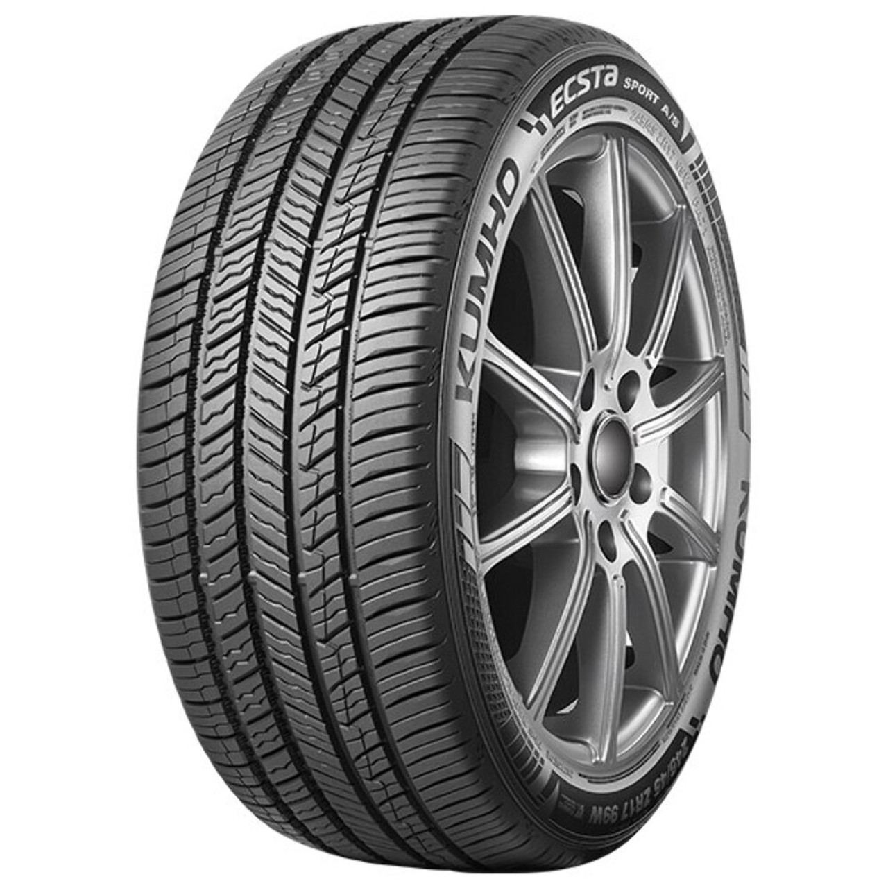 245/55R18 Kumho Tires Ecsta Sport AS PA71 Radial Tire 2455518 Ultra High Performance 103Y