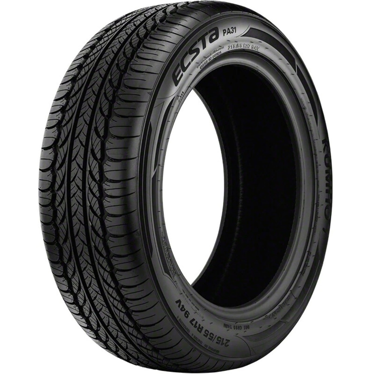 Set 4 225/55R16XL Kumho Tires Ecsta PA31 Radial Tires 2255516 High Performance 99V
