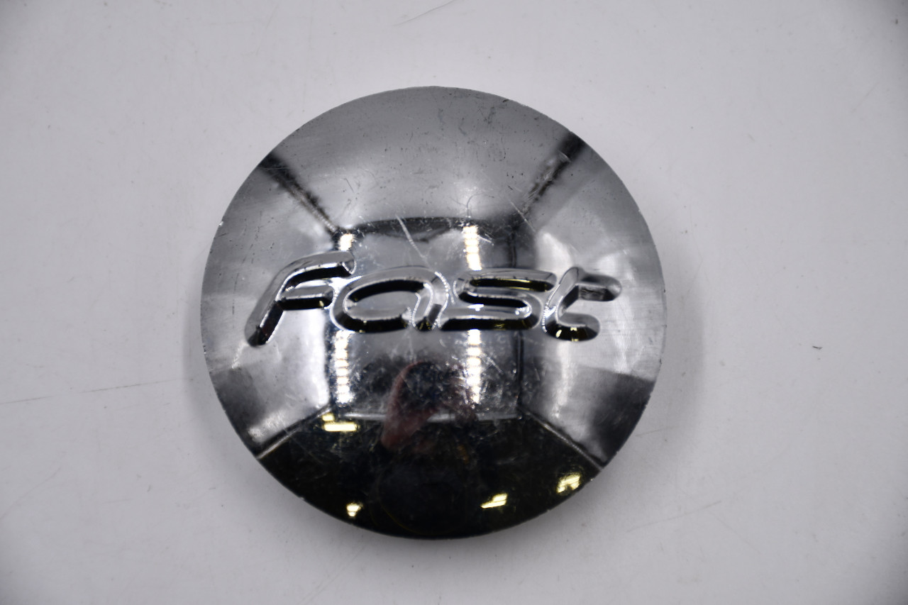 Fast Chrome Wheel Center Cap Hub Cap C-601-4 2.50" Aftermarket Fast