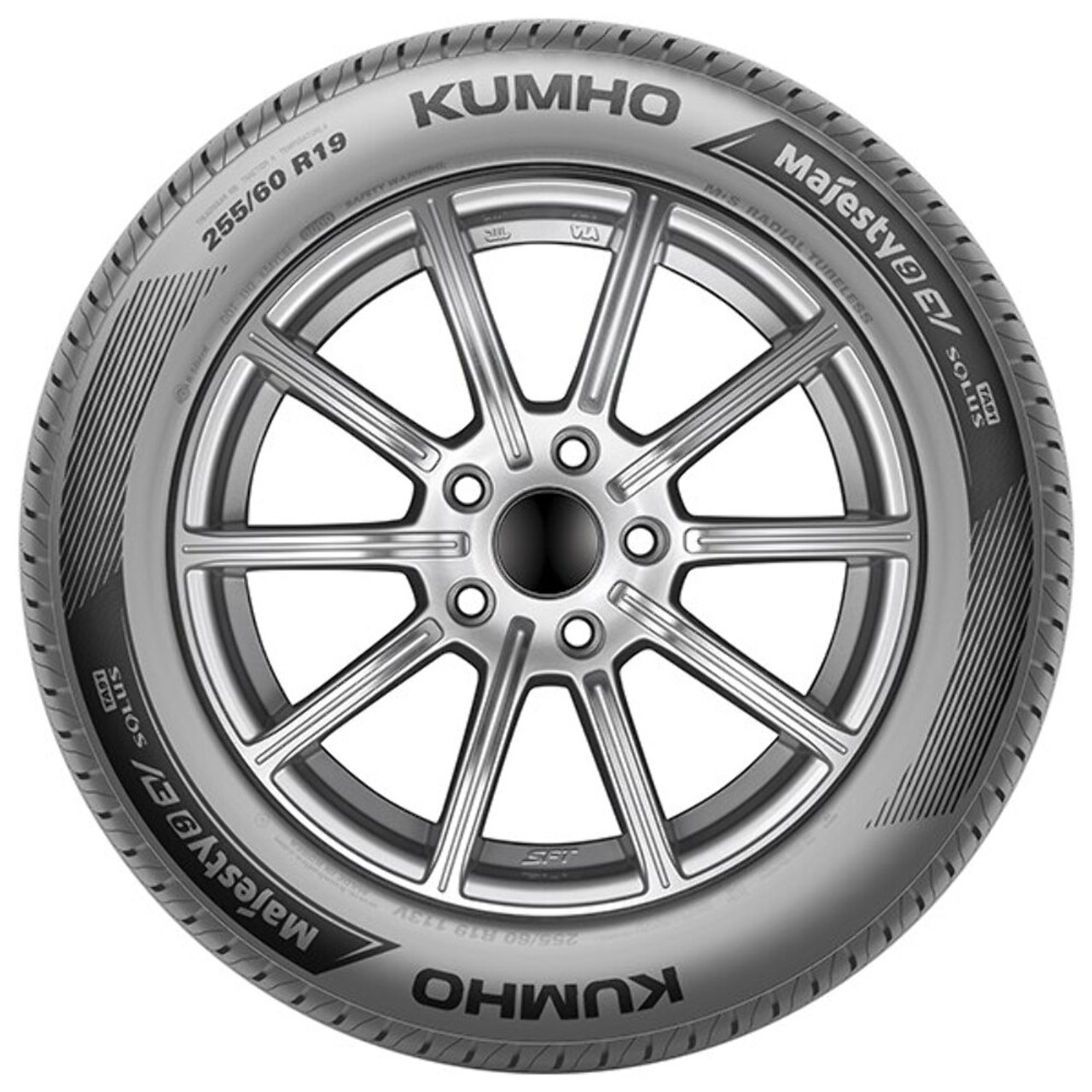 235/45R18 Kumho Tires Solus EV TA91 Radial Tire 2354518 Premium Touring 98W