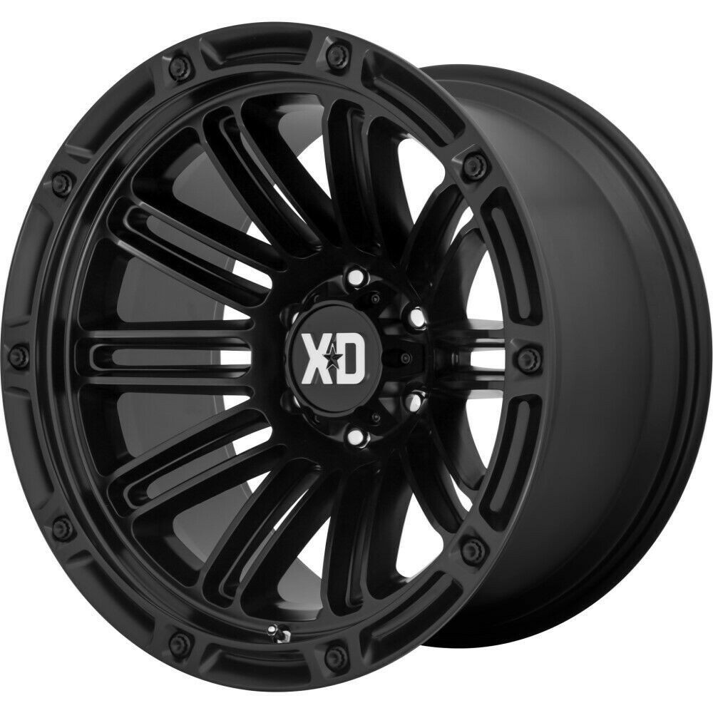 XD XD846 Double Deuce 20x10 6x135 Satin Black Wheel 20" -18mm Rim