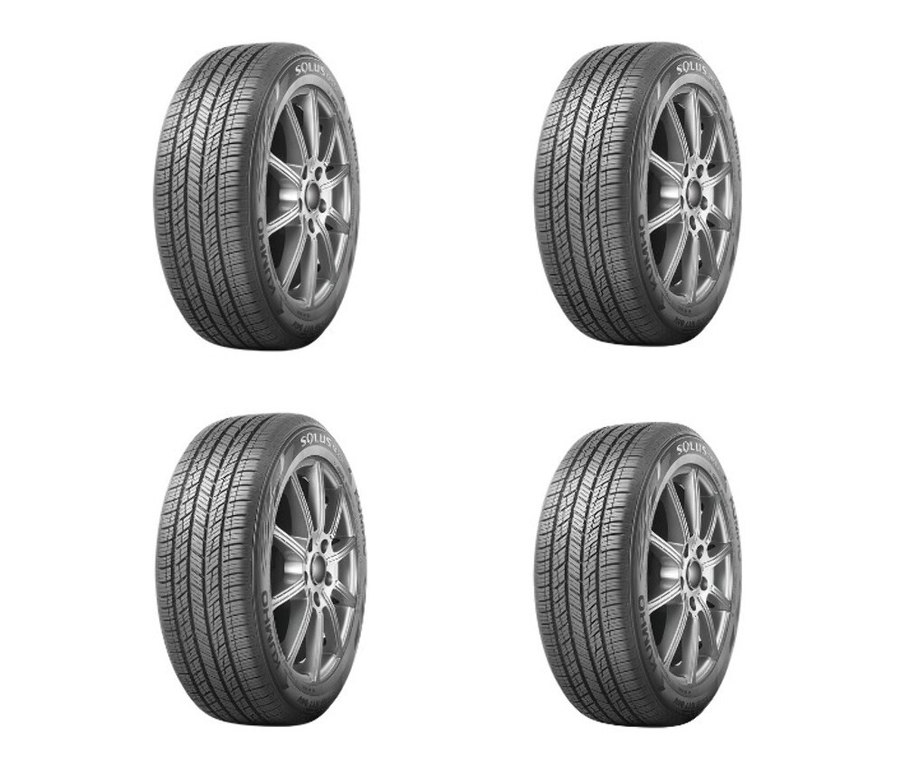 Set 4 235/60R18 Kumho Tires Solus TA51A Radial Tires 2356018 Premium Touring 103H