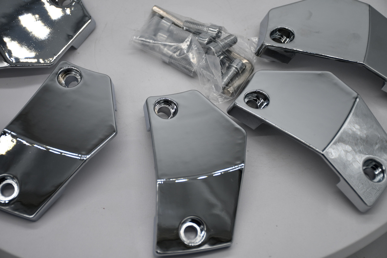 Grid OffRoad Chrome Wheel Inserts  5607-1890-L-ZST(CHR) Fit GD04 18x9 Left Wheel