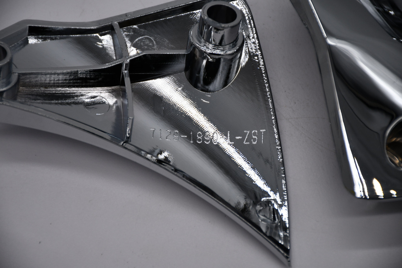 Grid Off-Road Chrome Wheel Inserts 7129-1890-L-ZST Fits GD01 18x9 Left Wheel