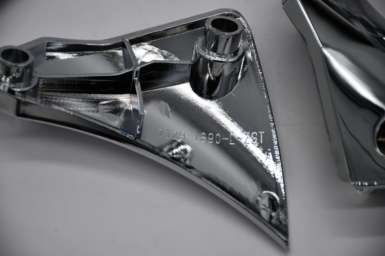 Grid Off-Road Chrome Wheel Inserts 7129-1890-L-ZST Fits GD01 18x9 Left Wheel