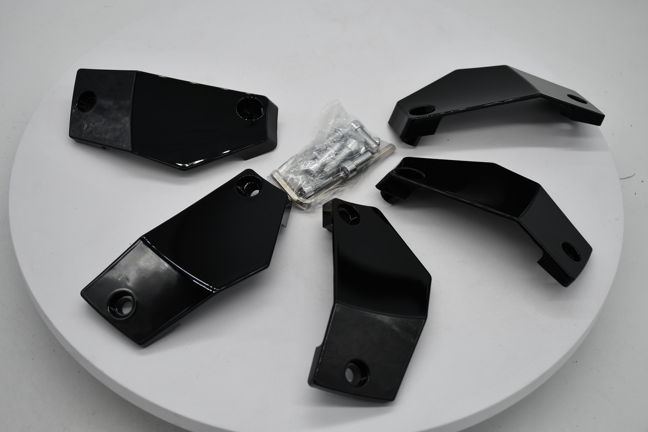 Grid OffRoad Gloss Black Wheel Inserts 5607-2010-L-ZST Fit GD04 20x10 Left Wheel