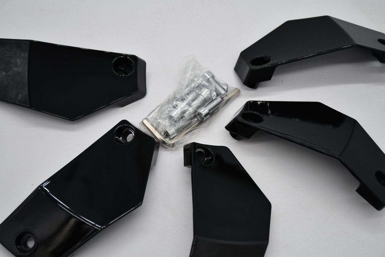 Grid OffRoad Gloss Black Wheel Inserts 5607-2010-L-ZST Fit GD04 20x10 Left Wheel