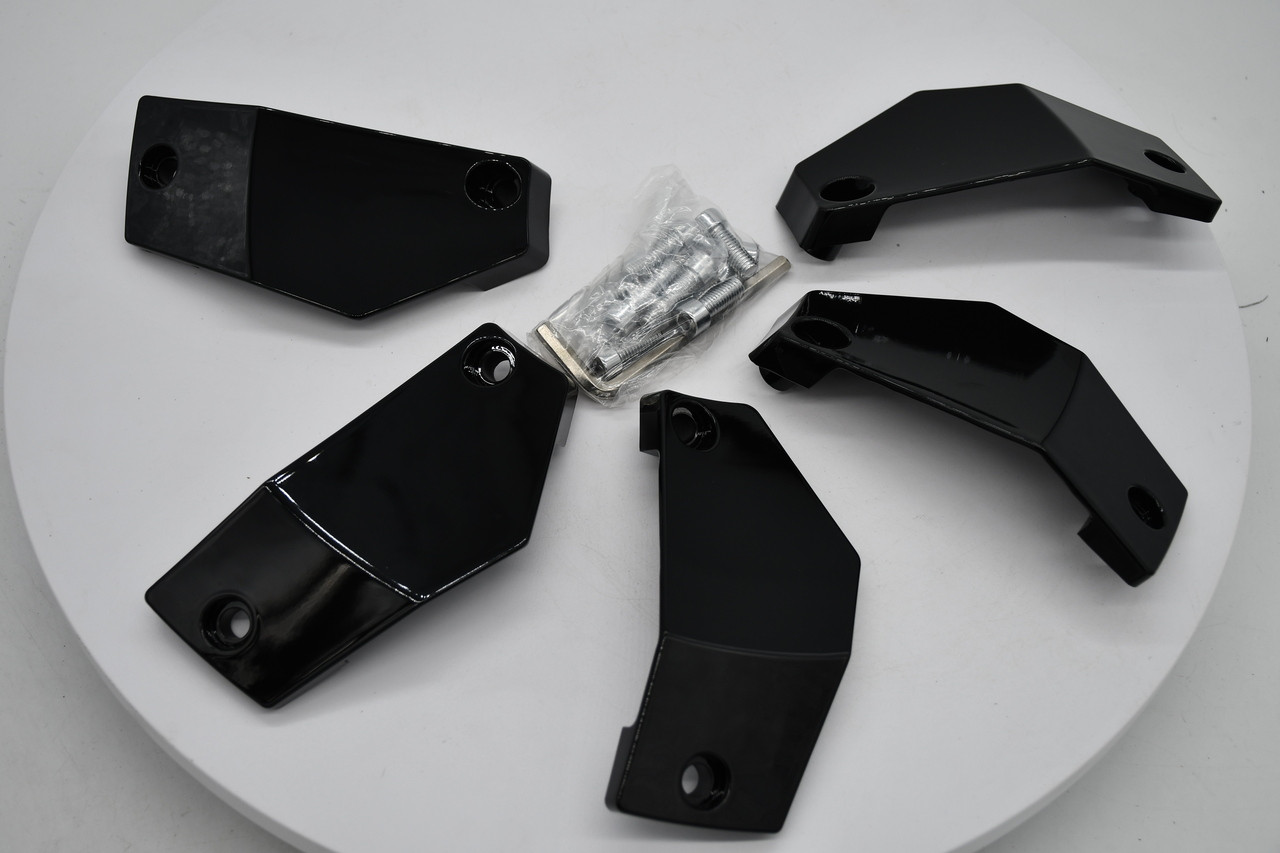 Grid OffRoad Gloss Black Wheel Inserts 5607-2010-L-ZST Fit GD04 20x10 Left Wheel