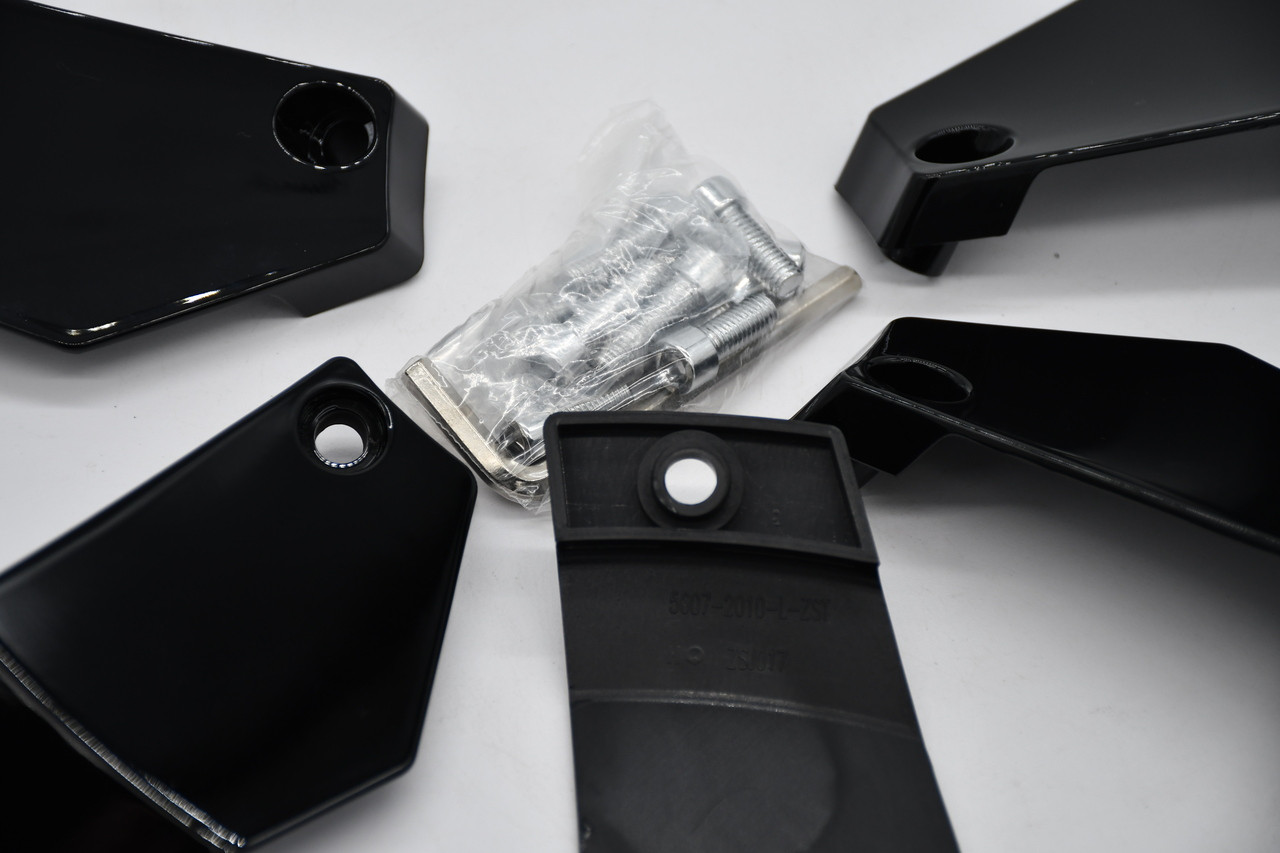 Grid OffRoad Gloss Black Wheel Inserts 5607-2010-L-ZST Fit GD04 20x10 Left Wheel