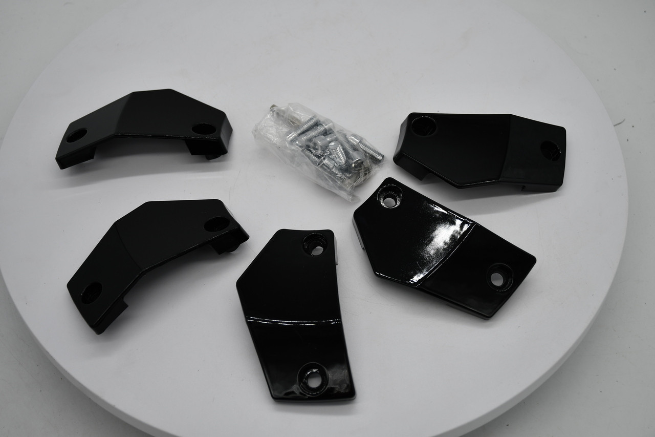 Grid OffRoad Gloss Black Wheel Inserts 5607-1890-R-ZST Fit GD04 18x9 Right Wheel