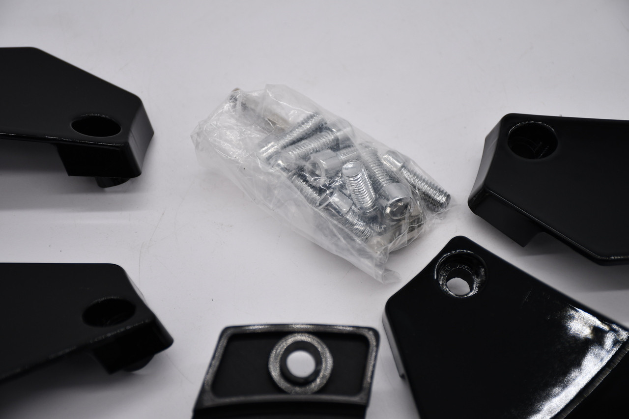 Grid OffRoad Gloss Black Wheel Inserts 5607-1890-R-ZST Fit GD04 18x9 Right Wheel