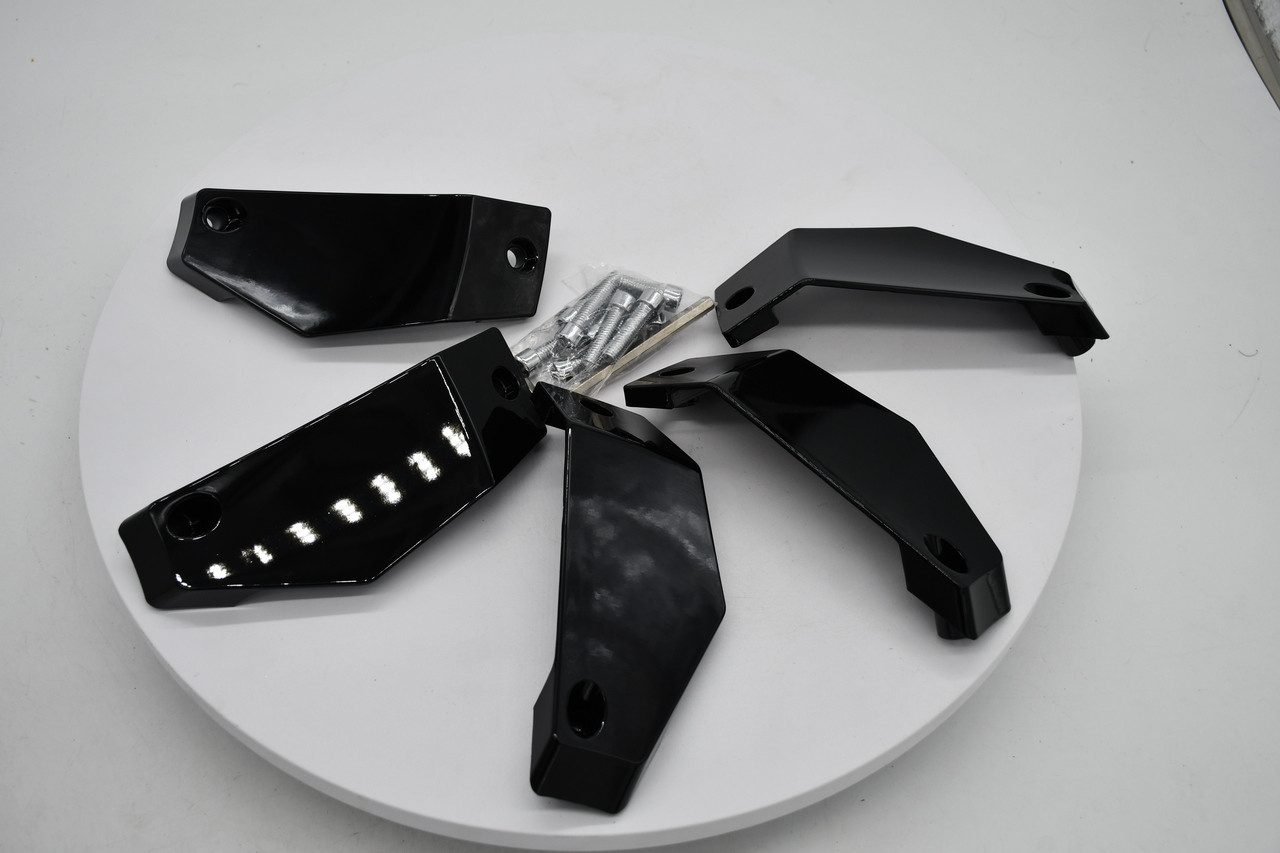 Grid OffRoad Black Wheel Inserts 5607-2012-R-ZST Fits GD04 20x12 Right Wheel