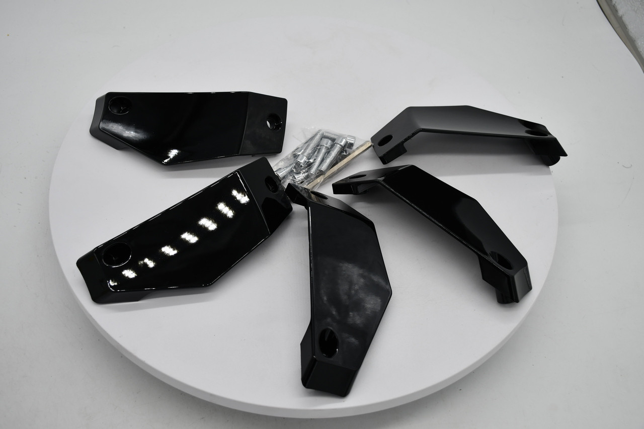 Grid OffRoad Black Wheel Inserts 5607-2012-R-ZST Fits GD04 20x12 Right Wheel