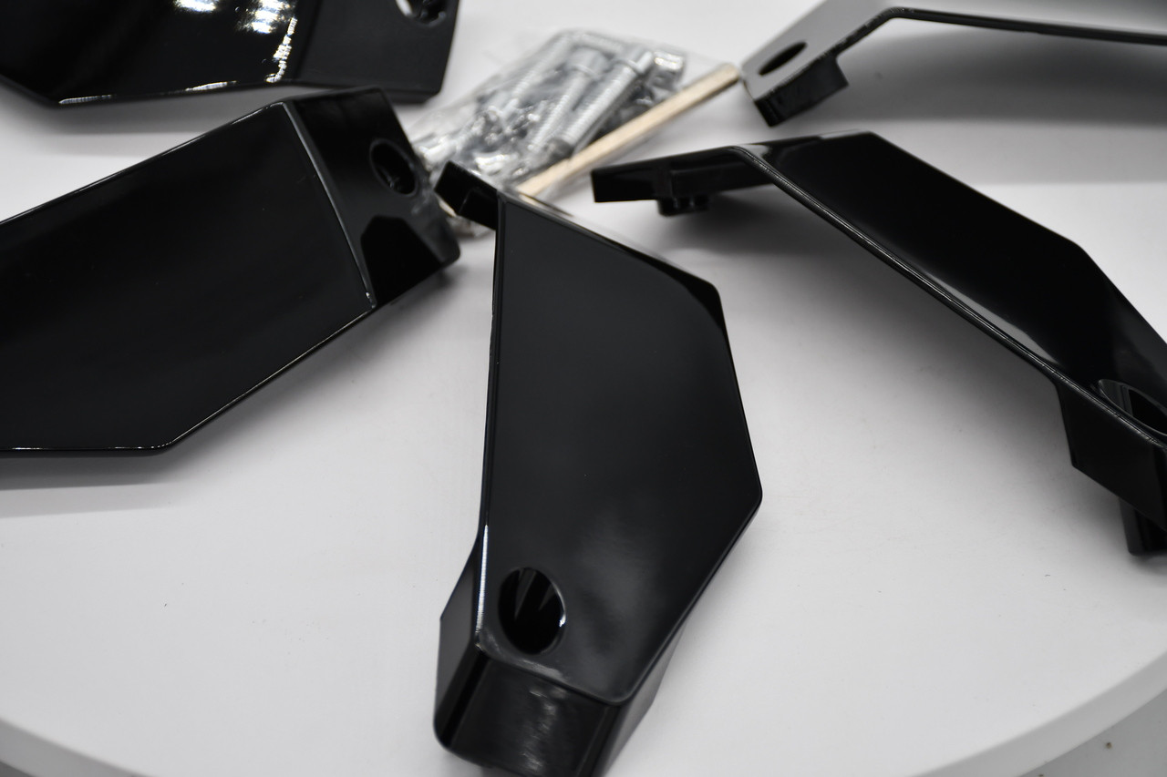 Grid OffRoad Black Wheel Inserts 5607-2012-R-ZST Fits GD04 20x12 Right Wheel