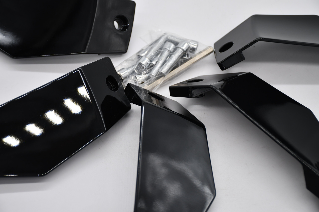 Grid OffRoad Black Wheel Inserts 5607-2012-R-ZST Fits GD04 20x12 Right Wheel