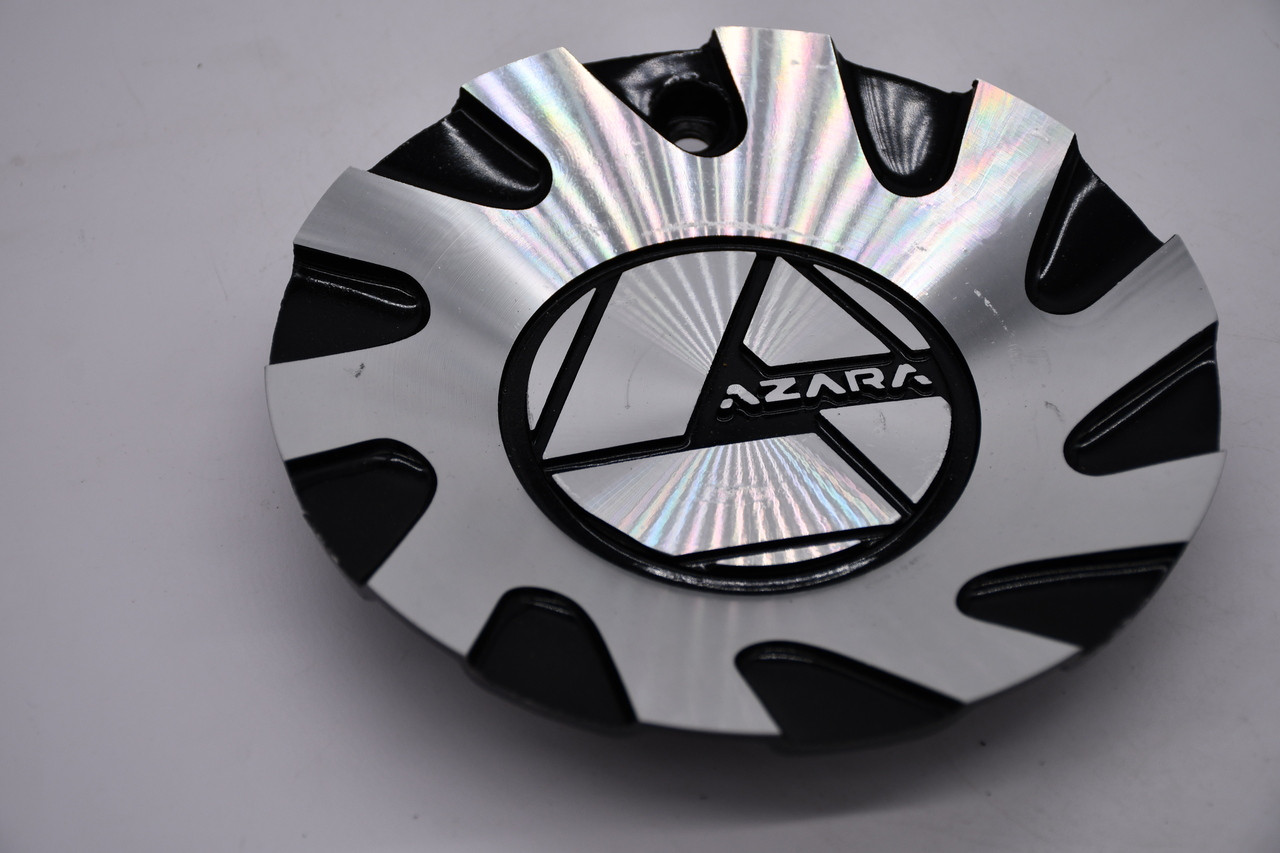 Azara AZA-507 Wheel Center Cap Gloss Black Machined Fits 18" - 32"