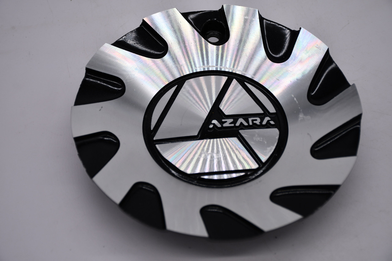 Azara AZA-507 Wheel Center Cap Gloss Black Machined Fits 18" - 32"