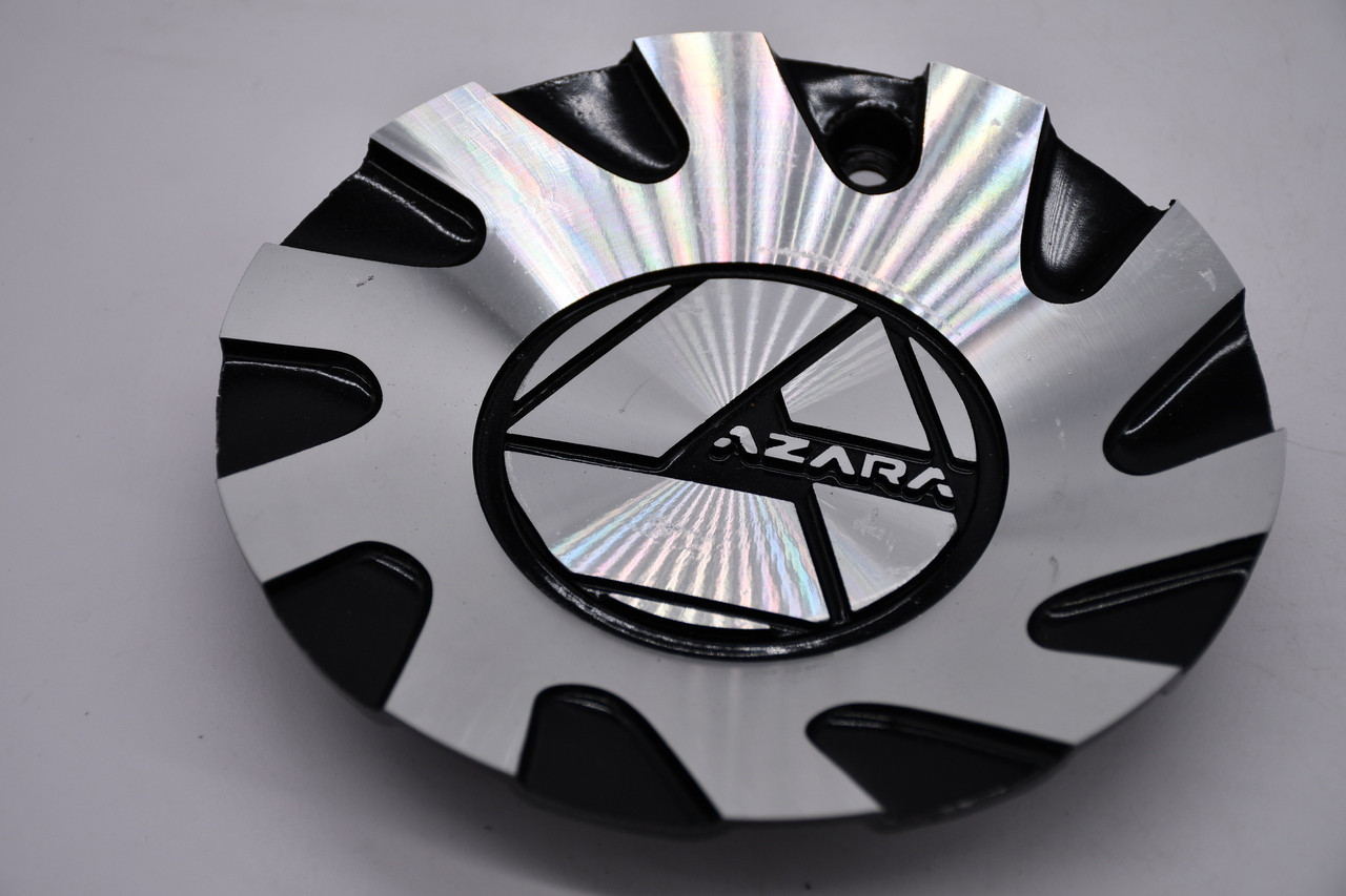 Azara AZA-507 Wheel Center Cap Gloss Black Machined Fits 18" - 32"