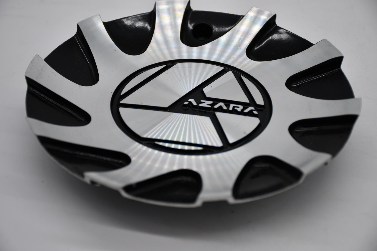 Azara AZA-509 Gloss Black Machined Wheel Center Cap For 20" 22" 24" Wheels