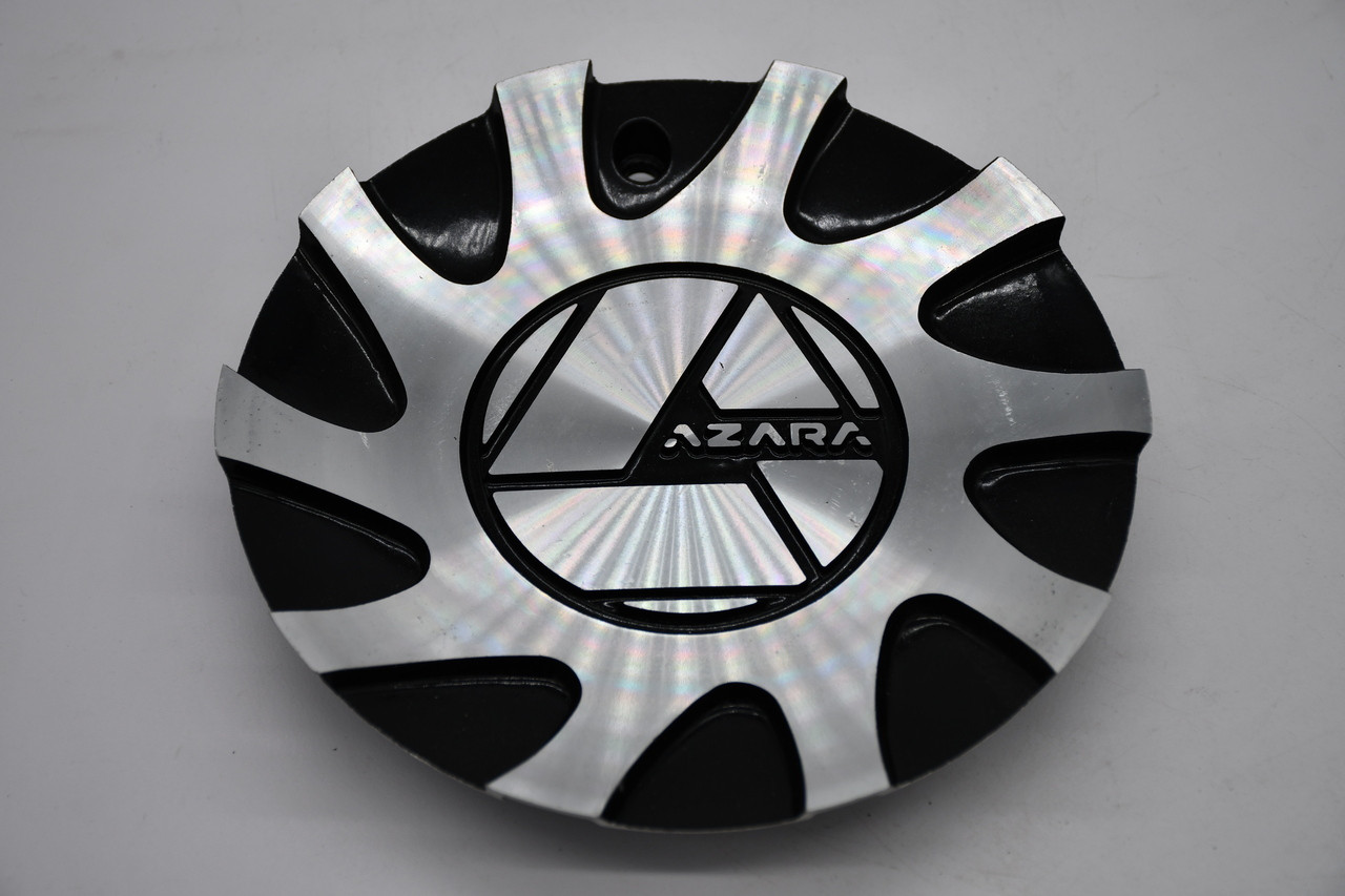 Azara AZA-509 Gloss Black Machined Wheel Center Cap For 20" 22" 24" Wheels