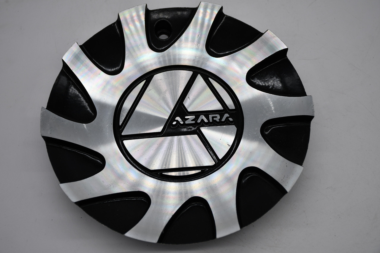 Azara AZA-509 Gloss Black Machined Wheel Center Cap For 20" 22" 24" Wheels